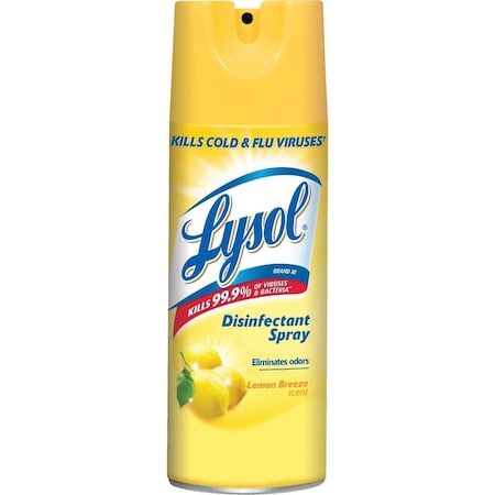 Lysol 12.5 Oz. Lemon Breeze Disinfectant Spray 1920087871 | Zoro